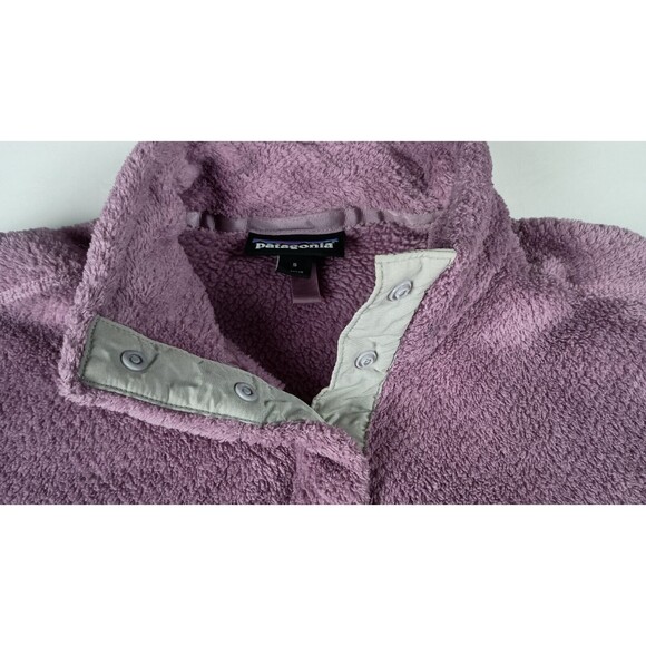 Patagonia Womens Re-Tool Snap-T Fleece Pullover Verbena Purple Small Lavender - Picture 4 of 8